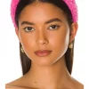Lovers And Friends Jazlene Headband In Pink -LOVERS AND FRIENDS Shop LOVF WA150 V1