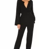Lovers And Friends Henley Jumpsuit In Black -LOVERS AND FRIENDS Shop LOVF WC202 V1