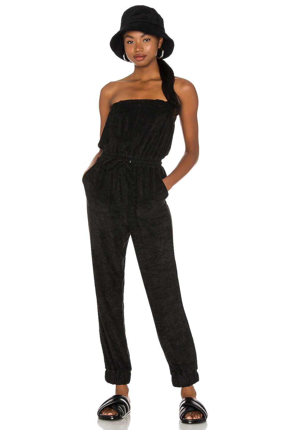 Lovers And Friends Morgan Jumpsuit In Black