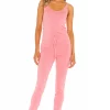 Lovers And Friends Jessa Knit Jumpsuit In Tea Rose -LOVERS AND FRIENDS Shop LOVF WC223 V1