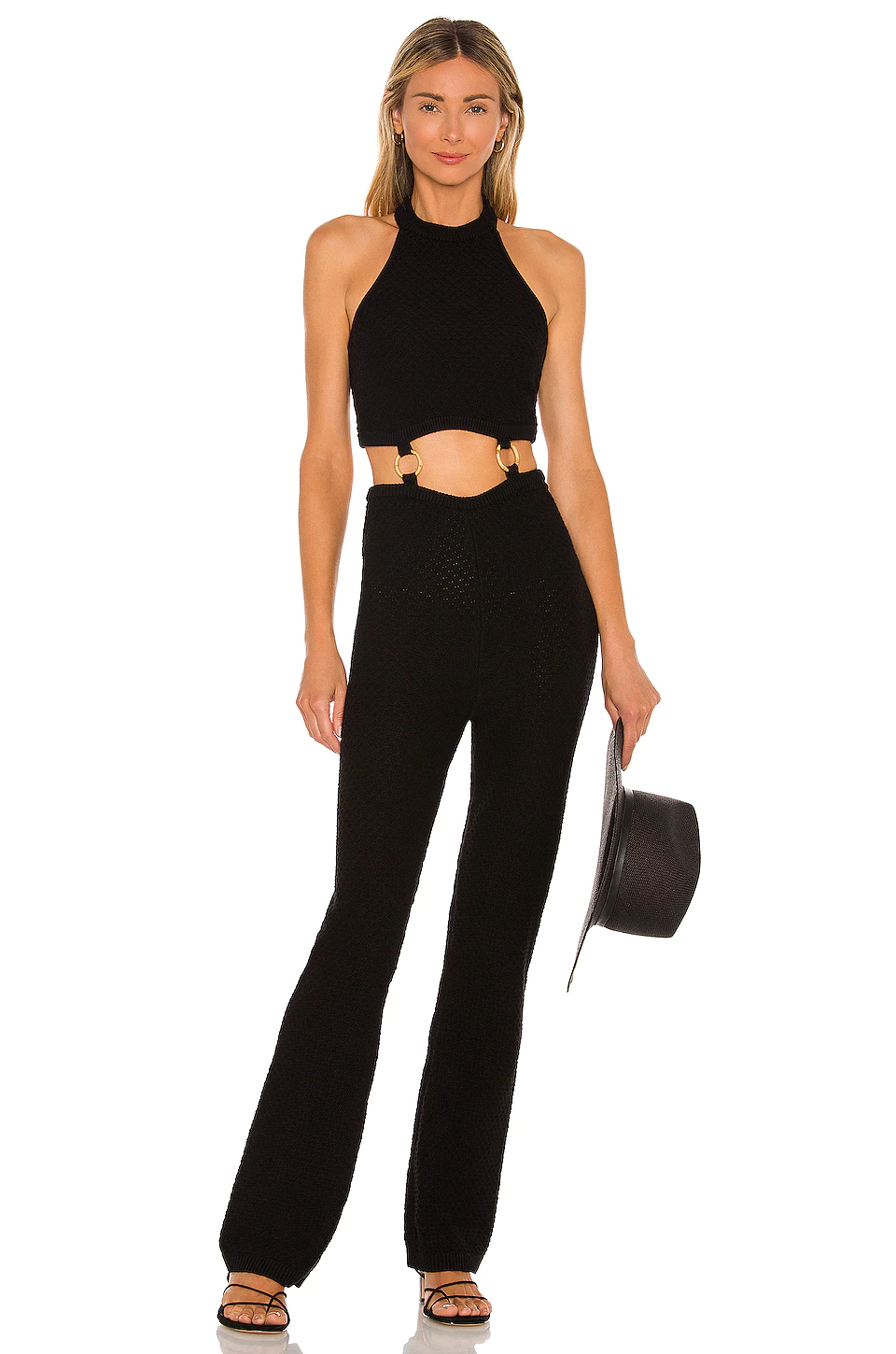 Lovers And Friends Giada Jumpsuit In Black