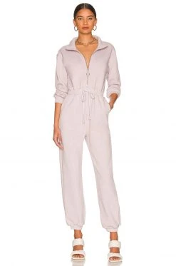Lovers And Friends Arden Jumpsuit In Light Mauve