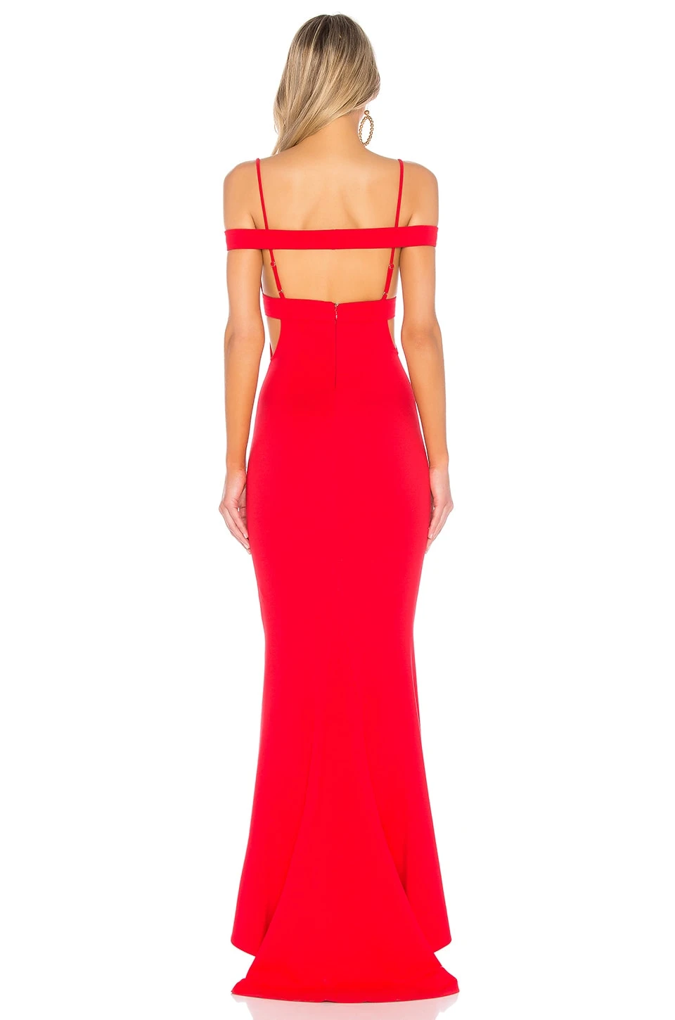 Lovers And Friends Cece Gown In Red Rose 5 Lovers And Friends Cece Gown In Red Rose - Image 3