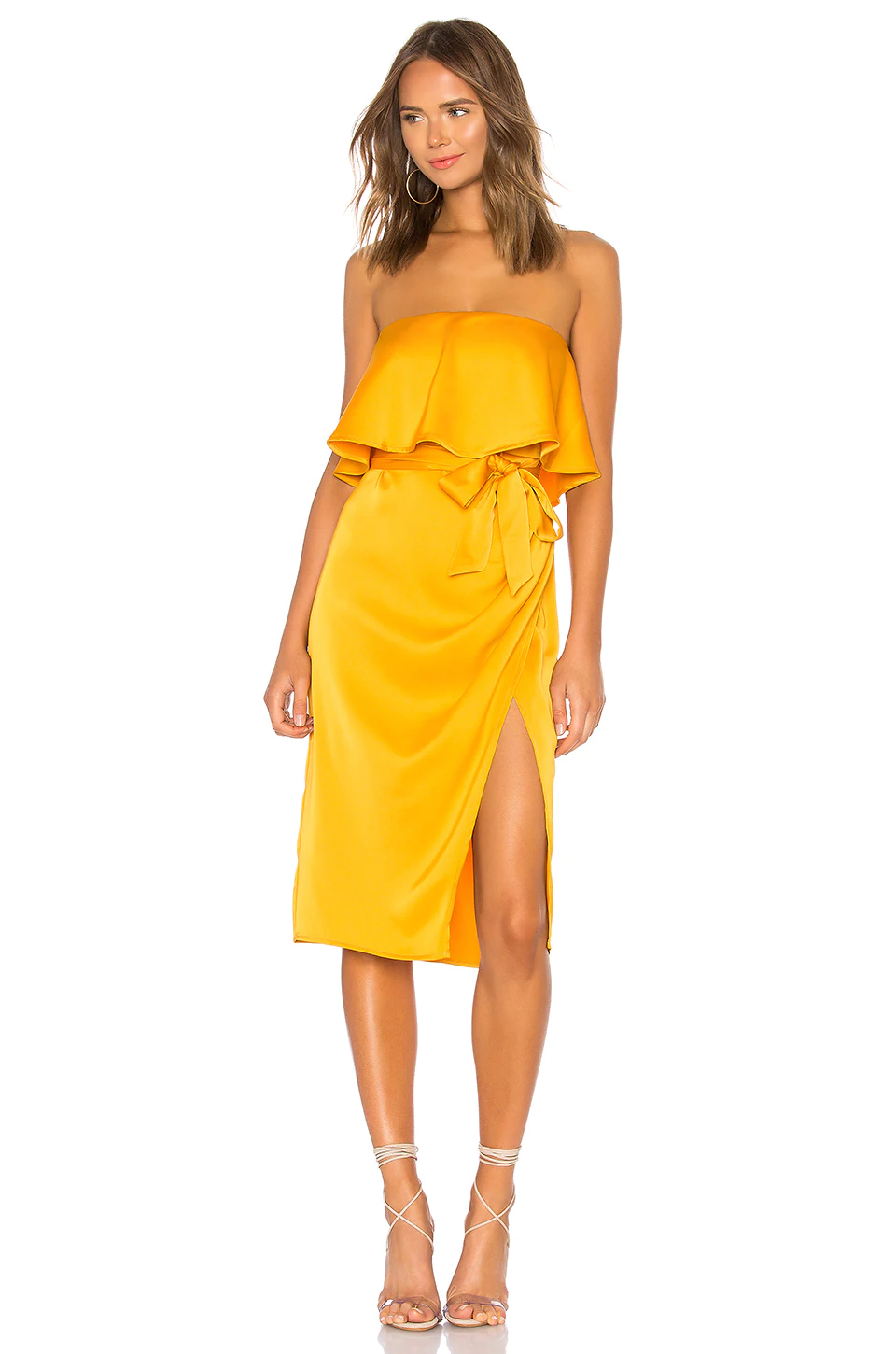 Lovers And Friends Violet Midi In Marigold