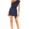 Lovers And Friends Seana Mini Dress In Deep Navy -LOVERS AND FRIENDS Shop LOVF WD1491 V1