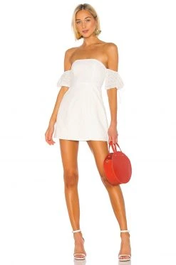 Lovers And Friends Allie Mini Dress In White