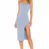 Lovers And Friends Skylar Midi In Blue Bell -LOVERS AND FRIENDS Shop LOVF WD2020 V1