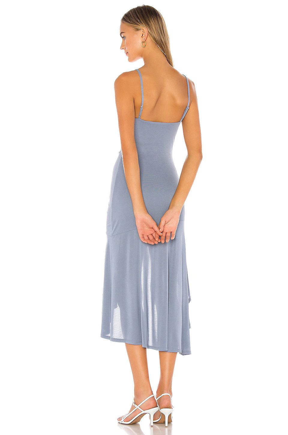 Lovers And Friends Aniyah Midi Dress In Hydrangea Blue 5 Lovers And Friends Aniyah Midi Dress In Hydrangea Blue - Image 3