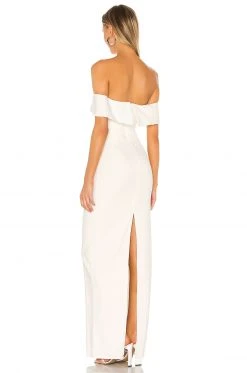 Lovers And Friends Galleria Gown In White 7 Lovers And Friends Galleria Gown In White -LOVERS AND FRIENDS Shop LOVF WD2689 V3