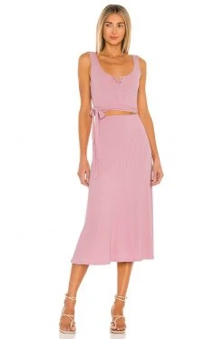 Lovers And Friends Malone Dress In Peony