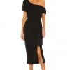 Lovers And Friends Eden Midi Dress In Black -LOVERS AND FRIENDS Shop LOVF WD2856 V1