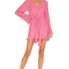 Lovers And Friends Bernice Mini Dress In Candy Pink -LOVERS AND FRIENDS Shop LOVF WD2925 V1