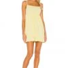 Lovers And Friends Davis Mini Dress In Canary Yellow -LOVERS AND FRIENDS Shop LOVF WD2929 V1