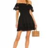 Lovers And Friends Dallas Mini Dress In Black -LOVERS AND FRIENDS Shop LOVF WD2939 V1