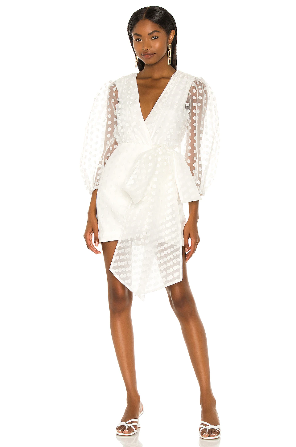 Lovers And Friends Alize Mini Dress In White