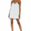 Lovers And Friends Shawn Mini Dress In Sky Blue -LOVERS AND FRIENDS Shop LOVF WD2974 V1