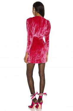 Lovers And Friends Kimora Mini Dress In Magenta Pink -LOVERS AND FRIENDS Shop LOVF WD3018 V4