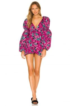 Lovers And Friends Moss Mini Dress In Tatjana Floral