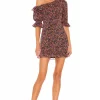 Lovers And Friends Crawford Mini Dress In Crawford Floral -LOVERS AND FRIENDS Shop LOVF WD3030 V1