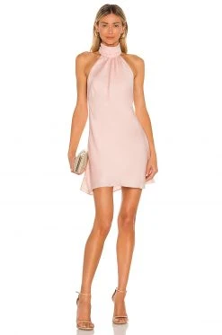 Lovers And Friends Hayes Mini Dress In Light Peach