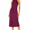 Lovers And Friends Raya Midi Dress In Purple 2 Lovers And Friends Raya Midi Dress In Purple -LOVERS AND FRIENDS Shop LOVF WD3069 V1