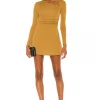Lovers And Friends Penelope Dress In Brown -LOVERS AND FRIENDS Shop LOVF WD3074 V1
