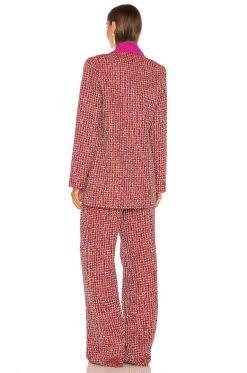 Lovers And Friends Nadja Jacket Dress In Pink & Red -LOVERS AND FRIENDS Shop LOVF WD3077 V5