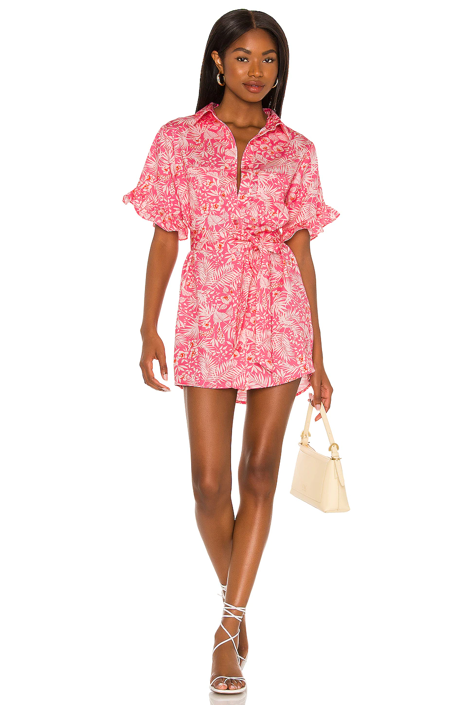 Lovers And Friends Juliet Mini Dress In Sienna Tropical