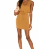 Lovers And Friends Milerton Mini Dress In Harvest Gold 2 Lovers And Friends Milerton Mini Dress In Harvest Gold -LOVERS AND FRIENDS Shop LOVF WD3086 V1