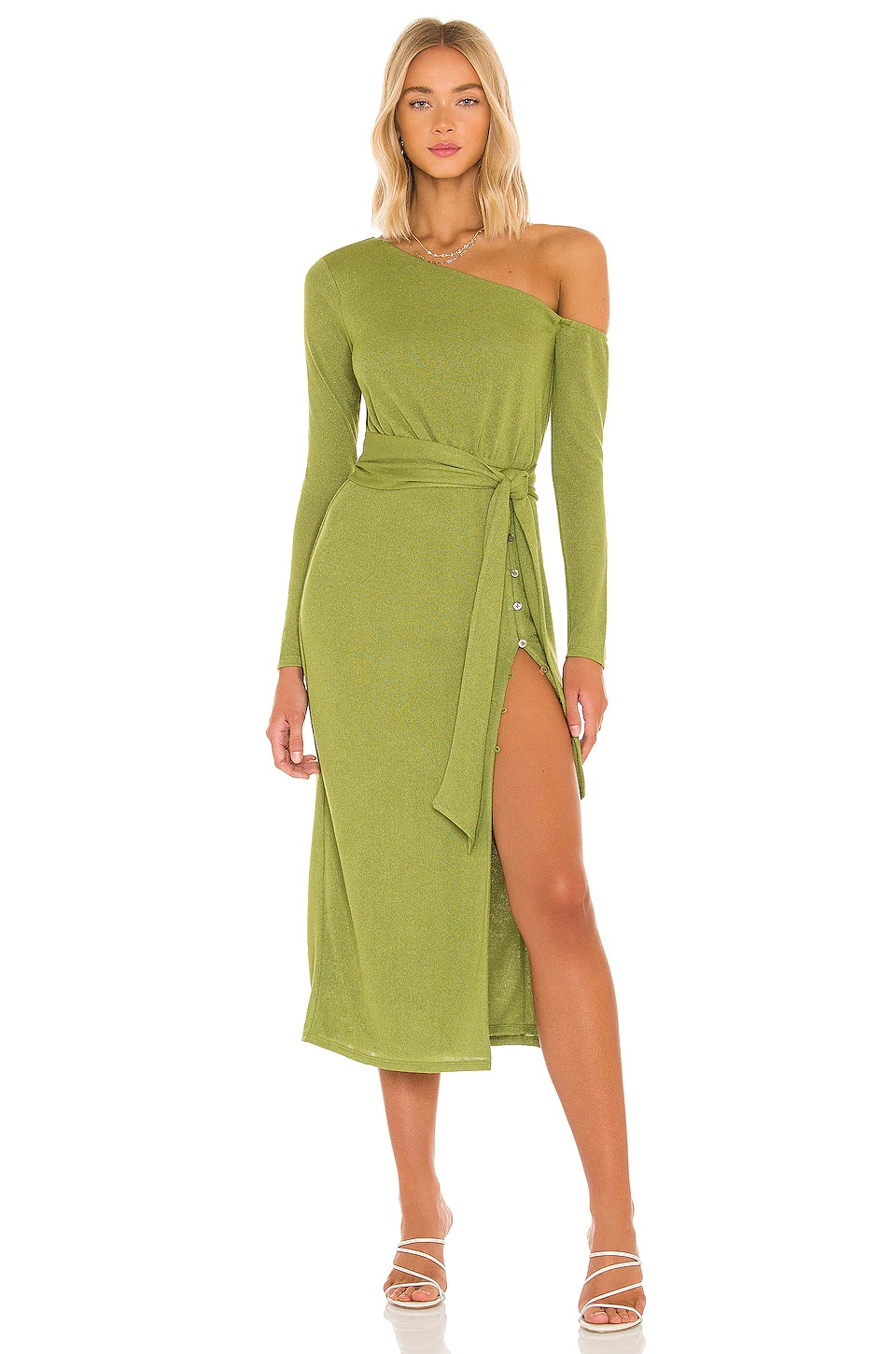 Lovers And Friends Kayla Midi Dress In Green