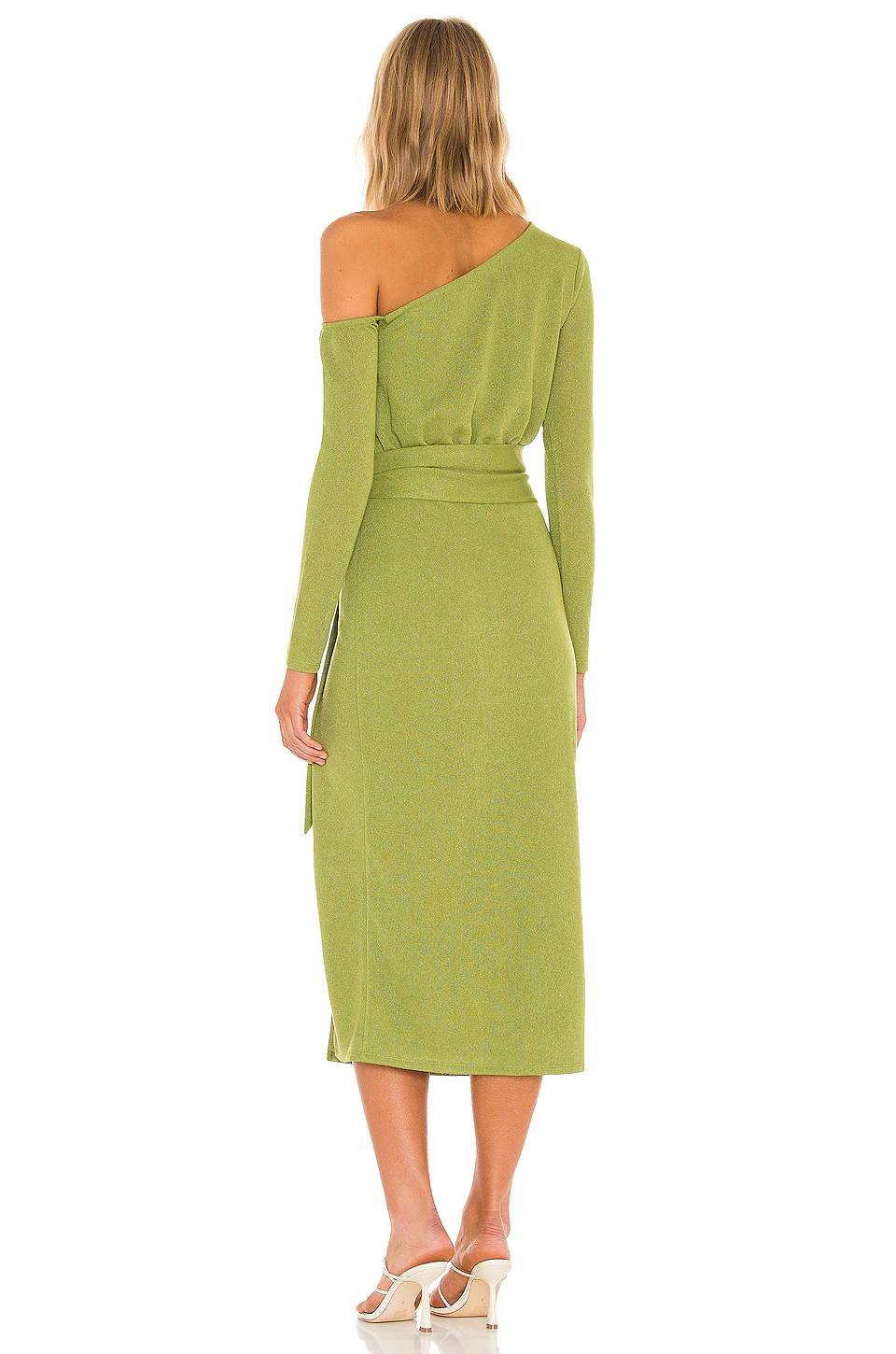 Lovers And Friends Kayla Midi Dress In Green 5 Lovers And Friends Kayla Midi Dress In Green - Image 3