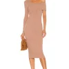 Lovers And Friends Adiagio Dress In Oat -LOVERS AND FRIENDS Shop LOVF WD3120 V1