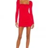 Lovers And Friends Benae Mini Dress In Red -LOVERS AND FRIENDS Shop LOVF WD3125 V1