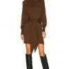 Lovers And Friends Elana Mini Dress In Chocolate -LOVERS AND FRIENDS Shop LOVF WD3126 V1