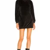 Lovers And Friends Zoja Sweatshirt Dress In Black -LOVERS AND FRIENDS Shop LOVF WD3137 V1