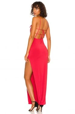 Lovers And Friends Kitty Gown In Red Rose -LOVERS AND FRIENDS Shop LOVF WD3140 V3