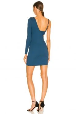 Lovers And Friends Valentina Mini Dress In Dark Teal -LOVERS AND FRIENDS Shop LOVF WD3159 V3