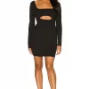 Lovers And Friends Meredith Mini Dress In Black -LOVERS AND FRIENDS Shop LOVF WD3161 V1