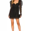 Lovers And Friends Chiara Mini Dress In Black -LOVERS AND FRIENDS Shop LOVF WD3165 V1
