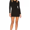 Lovers And Friends Jadine Mini Dress In Black -LOVERS AND FRIENDS Shop LOVF WD3176 V1