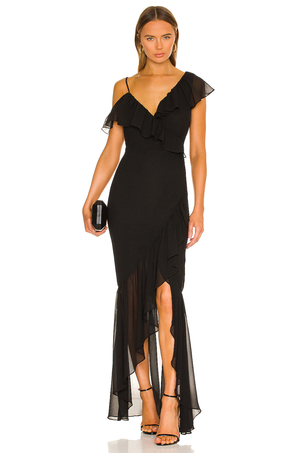 Lovers And Friends Karen Maxi Dress In Black
