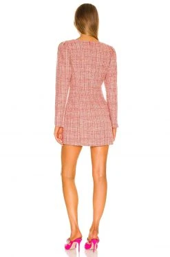 Lovers And Friends Amira Mini Dress In Pink Multi -LOVERS AND FRIENDS Shop LOVF WD3197 V3