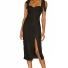 Lovers And Friends Mary Kate Midi Dress In Black 1 Lovers And Friends Mary Kate Midi Dress In Black -LOVERS AND FRIENDS Shop LOVF WD3202 V1