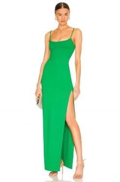Lovers And Friends Karma Maxi Dress In Kelly Green