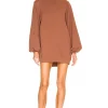Lovers And Friends Jessa Sweatshirt Dress In Brown 1 Lovers And Friends Jessa Sweatshirt Dress In Brown -LOVERS AND FRIENDS Shop LOVF WD3222 V1