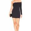 Lovers And Friends Julie Mini Dress In Black 1 Lovers And Friends Julie Mini Dress In Black -LOVERS AND FRIENDS Shop LOVF WD3228 V1