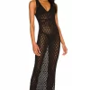 Lovers And Friends Manu Dress In Black -LOVERS AND FRIENDS Shop LOVF WD3254 V1
