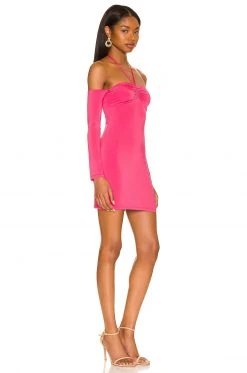 Lovers And Friends Olivia Mini Dress In Watermelon Pink -LOVERS AND FRIENDS Shop LOVF WD3268 V2