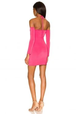 Lovers And Friends Olivia Mini Dress In Watermelon Pink -LOVERS AND FRIENDS Shop LOVF WD3268 V3