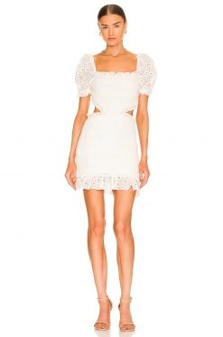 Lovers And Friends Shoreline Mini Dress In White